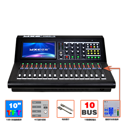 YMD-X32數字調音矩陣控制臺